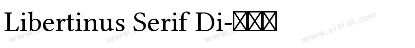Libertinus Serif Di字体转换